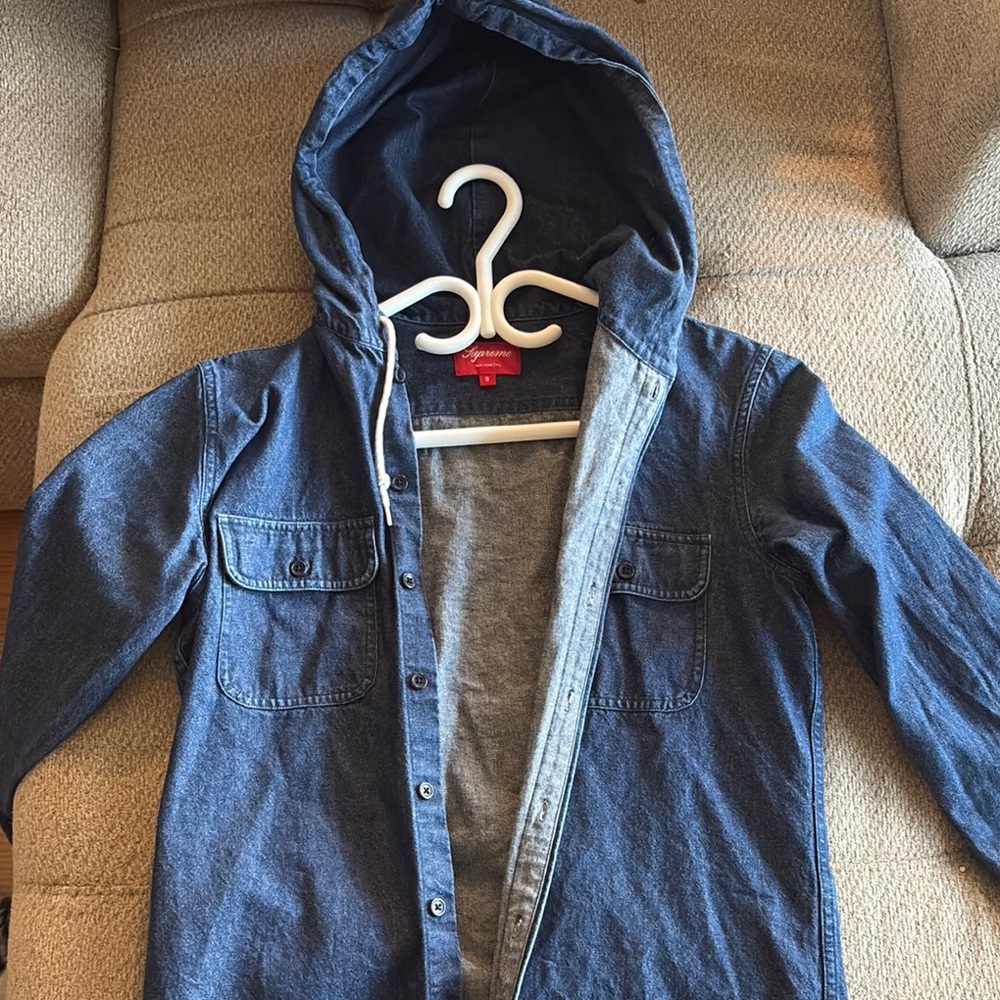 Supreme Denim Hooded Jacket